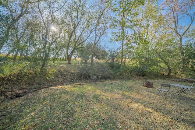 35337 County 24th Blvd, Warsaw Twp, MN 55009 - view of yard featuring an outdoor fire pit