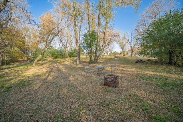 35337 County 24th Blvd, Warsaw Twp, MN 55009 - view of yard with a fire pit