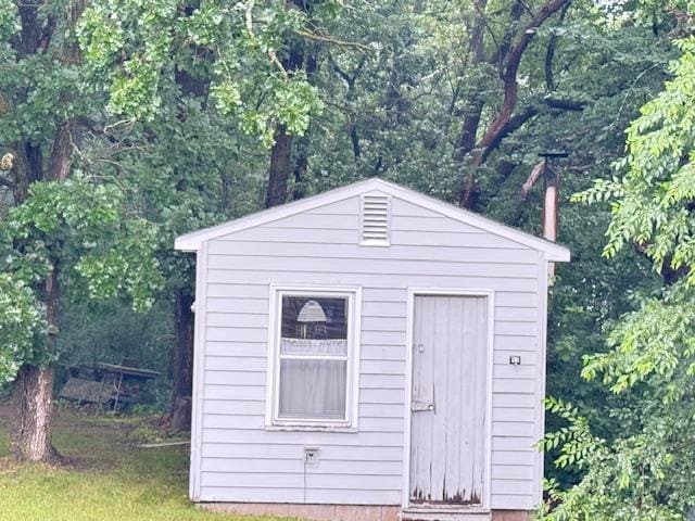 317 2nd St NE, Menahga, MN 56464 - view of shed