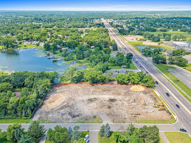TBD Gladiola St NW, Andover, MN 55304 - aerial view of property's location featuring a major roadway and a nearby body of water