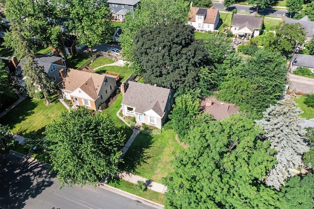 5712 Grand Ave S, Minneapolis, MN 55419 - aerial overview of property's location with nearby suburban area