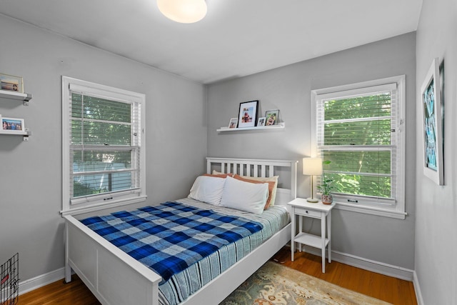 5712 Grand Ave S, Minneapolis, MN 55419 - bedroom featuring wood finished floors and baseboards