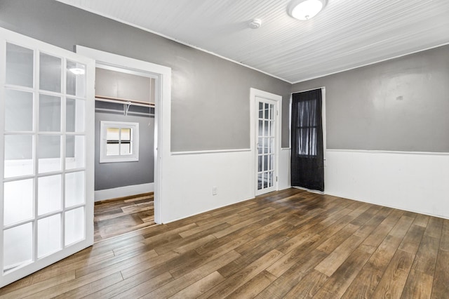515 Lincoln St, Winona, MN 55987 - spare room featuring wood finished floors