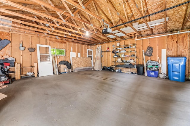 515 Lincoln St, Winona, MN 55987 - garage featuring a garage door opener