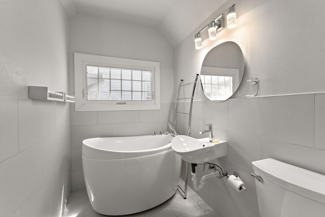 3502 Grand Ave S, Minneapolis, MN 55408 - full bath with tile walls and a garden tub