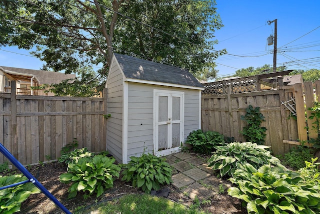 3502 Grand Ave S, Minneapolis, MN 55408 - view of shed featuring a fenced backyard