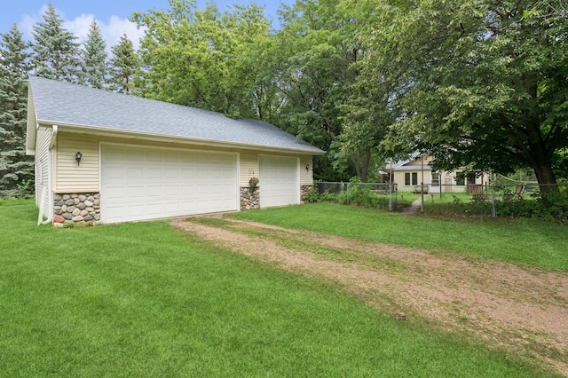 1610 63rd St, Chanhassen, MN 55331 - view of detached garage