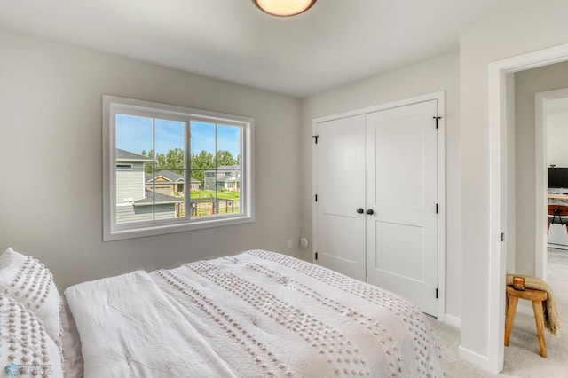 6176 Marigold Loop S, Fargo, ND 58104 - bedroom with light colored carpet and a closet