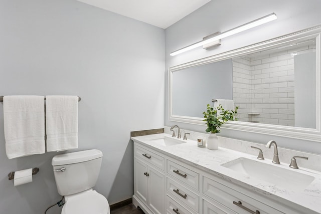1318 Windcrest Ave, Eagan, MN 55123 - full bath with double vanity and toilet