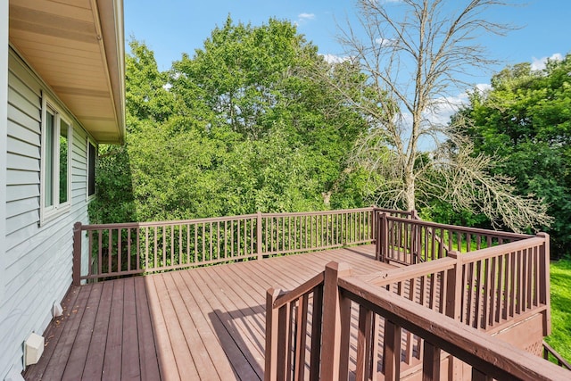 1318 Windcrest Ave, Eagan, MN 55123 - view of wooden deck