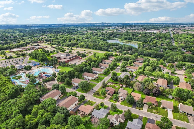 1318 Windcrest Ave, Eagan, MN 55123 - aerial view of residential area featuring a nearby body of water