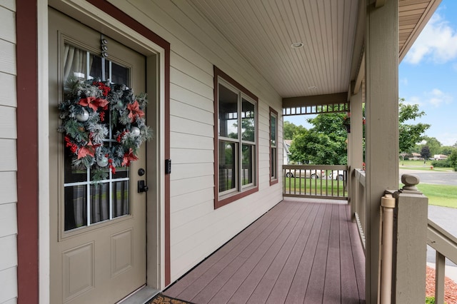 1222 81st Ct N, Brooklyn Park, MN 55444 - view of wooden porch