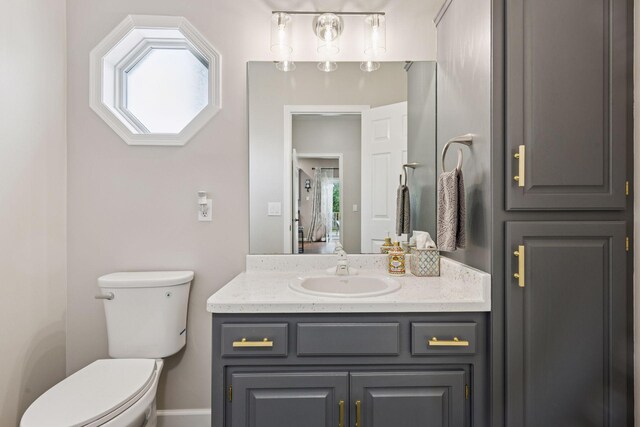 17964 Fresno St NW, Elk River, MN 55330 - bathroom with vanity and healthy amount of natural light