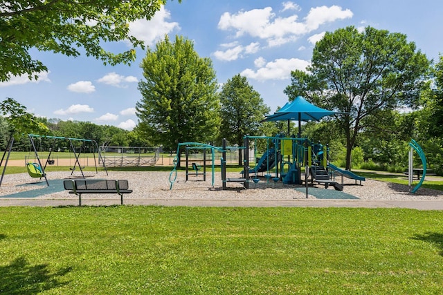 9743 Hemlock Ln N, Maple Grove, MN 55369 - community play area with a yard