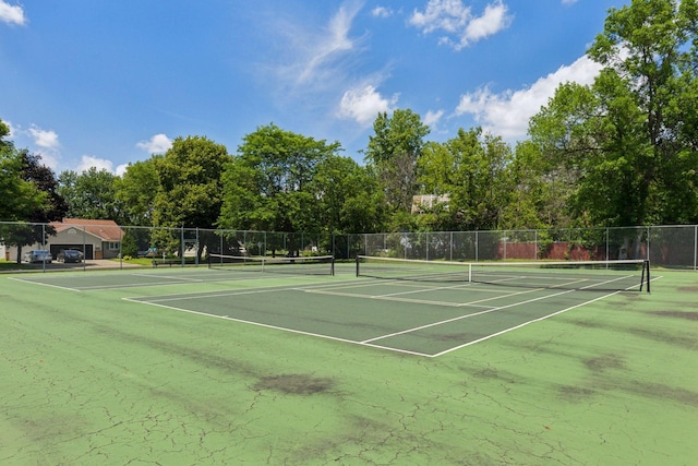 9743 Hemlock Ln N, Maple Grove, MN 55369 - view of tennis court featuring community basketball court