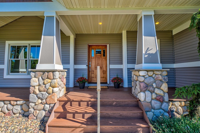 442 Wren Ln, Hudson, WI 54016 - entrance to property with covered porch