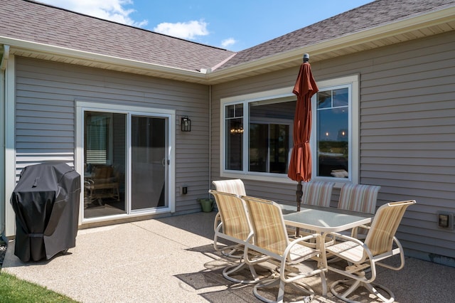 19400 75th Ave, Corcoran, MN 55340 - view of patio / terrace featuring outdoor dining space and a grill