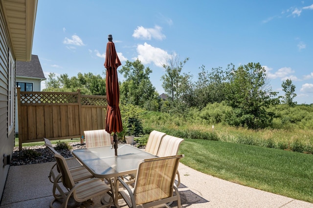 19400 75th Ave, Corcoran, MN 55340 - view of patio / terrace featuring outdoor dining space
