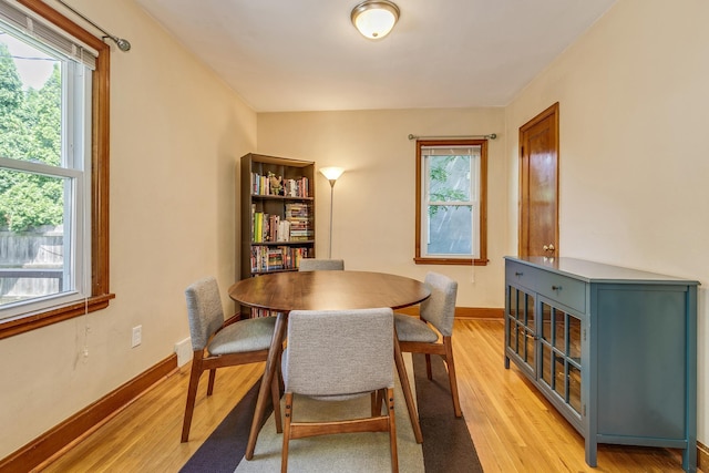 1821 Orange Ave E, Saint Paul, MN 55119 - dining room featuring light wood-style flooring and healthy amount of natural light