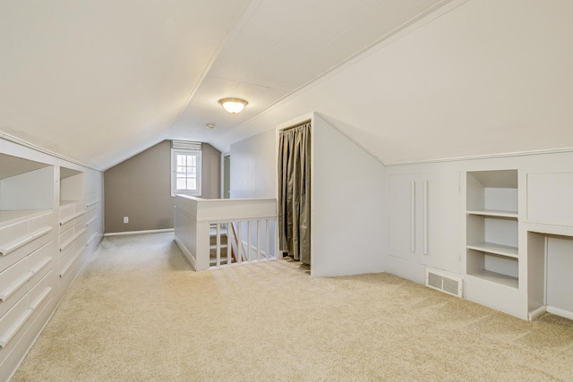 1821 Orange Ave E, Saint Paul, MN 55119 - bonus room featuring carpet floors, built in features, and lofted ceiling