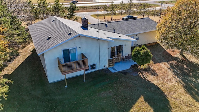 31044 Acorn Lake Rd, Frazee, MN 56544 - view from above of property