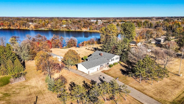 31044 Acorn Lake Rd, Frazee, MN 56544 - aerial view of a large body of water