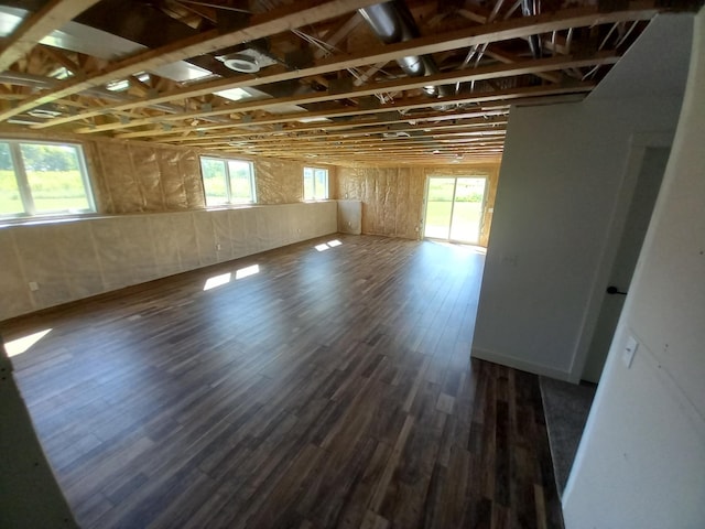 1267 146th Ave, New Richmond, WI 54017 - below grade area with wood finished floors and plenty of natural light
