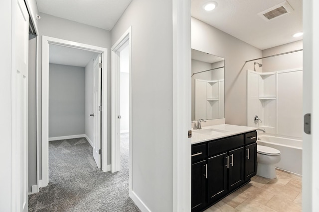 6450 Inspire Cir S, Cottage Grove, MN 55016 - bathroom with vanity and bathing tub / shower combination