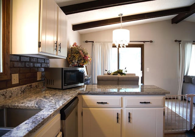 8301 Sumter Ave N, Brooklyn Park, MN 55445 - kitchen with stainless steel appliances, healthy amount of natural light, and white cabinets