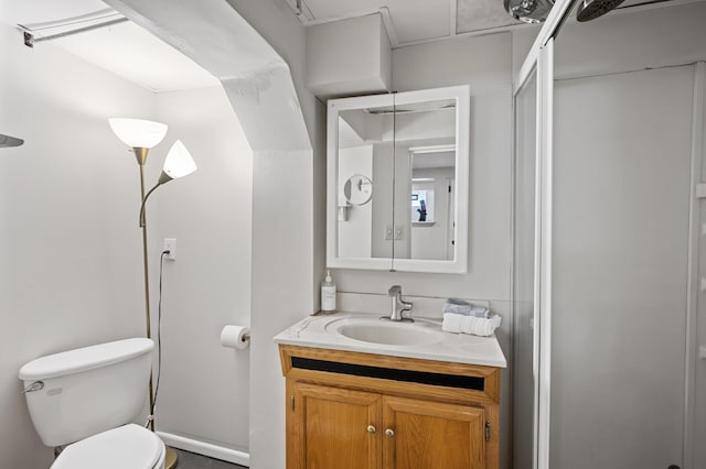 5321 Park Ave, Minneapolis, MN 55417 - full bathroom featuring vanity and a stall shower