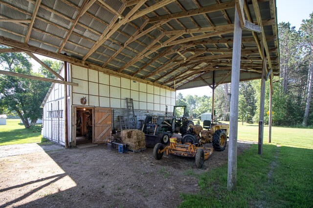 6770 County Road 65 NE, Deer River, MN 56636 - view of outbuilding featuring a carport