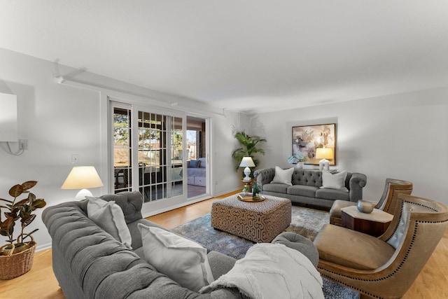 4380 Brookside Ct Unit 103, Edina, MN 55436 - living area featuring wood finished floors and baseboards