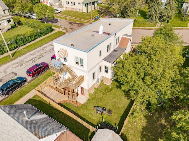 702 11th St, Duluth, MN 55805 - aerial view of property and surrounding area