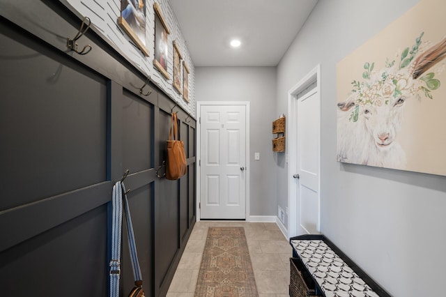 1126 Stonebridge Path, Jordan, MN 55352 - doorway with light tile patterned flooring and recessed lighting