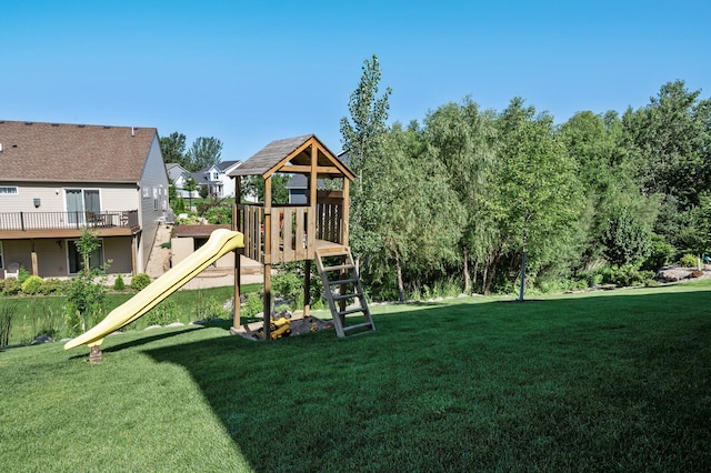 1126 Stonebridge Path, Jordan, MN 55352 - view of jungle gym featuring a yard