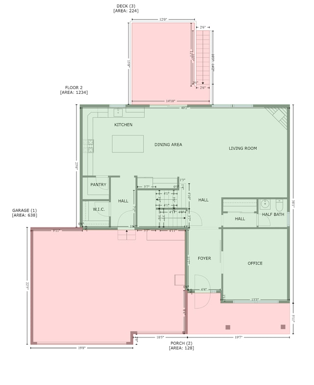 1126 Stonebridge Path, Jordan, MN 55352 - view of room layout