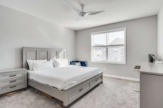 8251 62nd St, Bay South, Cottage Grove, MN 55016 - bedroom featuring light carpet and ceiling fan