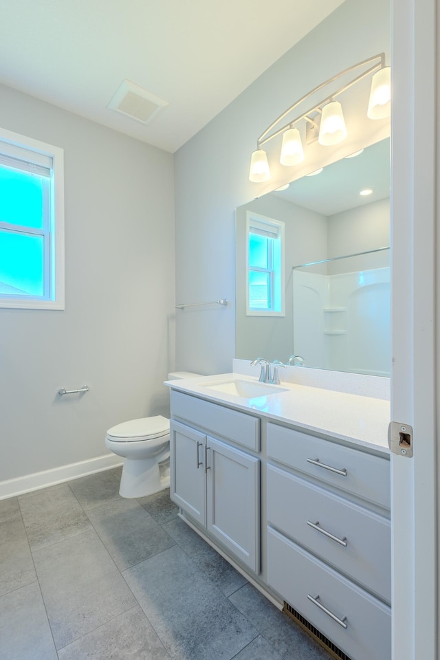 8251 62nd St, Bay South, Cottage Grove, MN 55016 - bathroom with vanity and a shower
