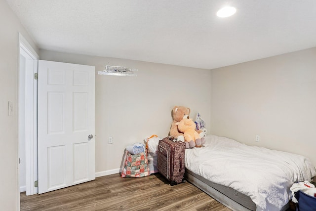 3825 2 1/2 St NE, Columbia Heights, MN 55421 - bedroom with wood finished floors and baseboards