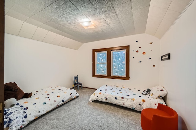 1268 Stanford Ave, Saint Paul, MN 55105 - carpeted bedroom featuring vaulted ceiling