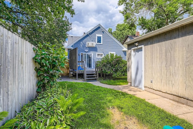 1268 Stanford Ave, Saint Paul, MN 55105 - back of property with a wooden deck