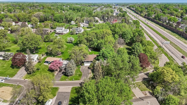 9610 28th Ave N, Plymouth, MN 55441 - aerial perspective of suburban area