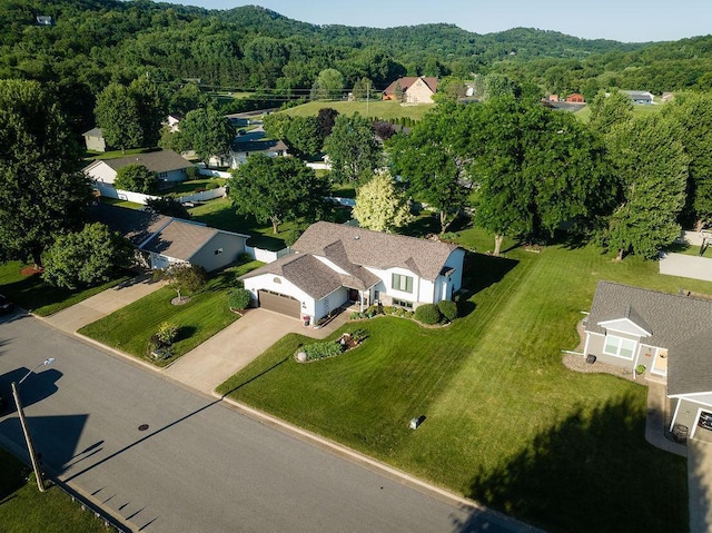 2711 Cedar Ave, Holmen, WI 54636 - aerial view of property's location featuring a heavily wooded area