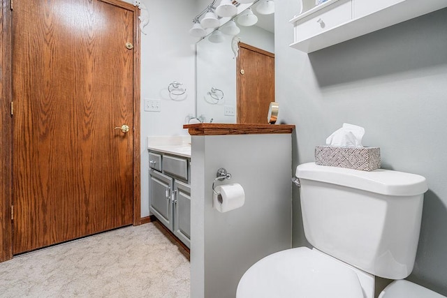 2711 Cedar Ave, Holmen, WI 54636 - half bathroom with toilet and vanity