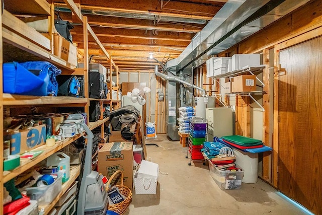 2711 Cedar Ave, Holmen, WI 54636 - storage room featuring heating unit
