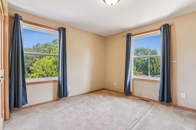 1661 Bush Ave, Saint Paul, MN 55106 - carpeted spare room with healthy amount of natural light