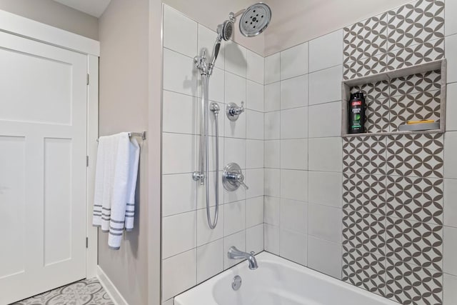 905 Sellards Dr, Dassel, MN 55325 - full bathroom featuring bathtub / shower combination