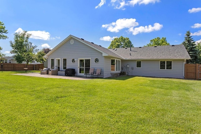 905 Sellards Dr, Dassel, MN 55325 - rear view of house featuring a patio