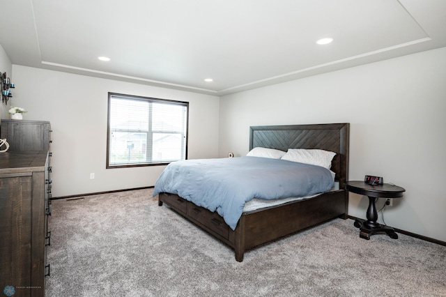 3137 6th St E, West Fargo, ND 58078 - bedroom with carpet flooring and recessed lighting