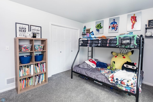 8827 Northern Lights Ave, Horace, ND 58047 - carpeted bedroom with a closet